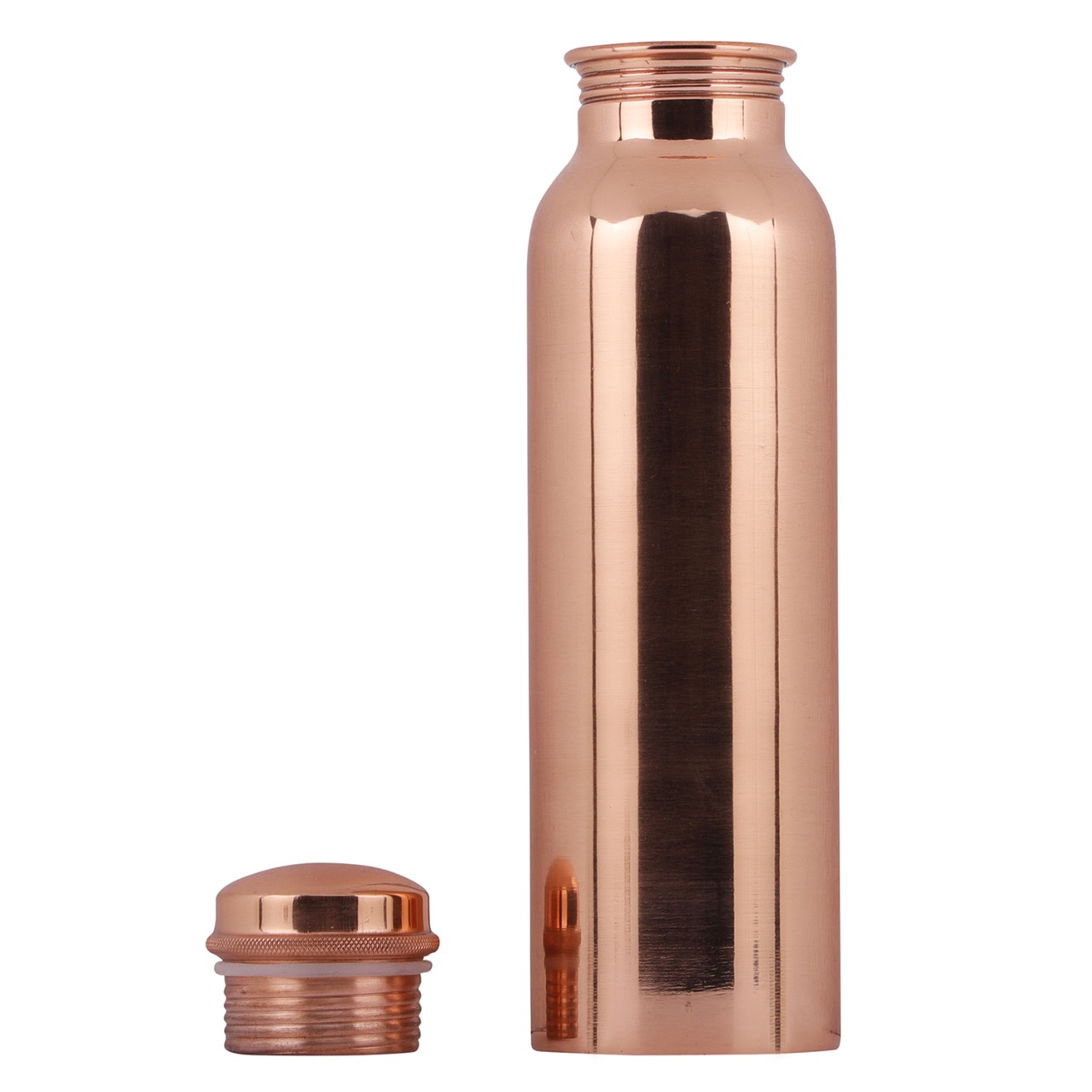 Battlane Pure and Clean High Grade Copper Water Bottle 1 litre