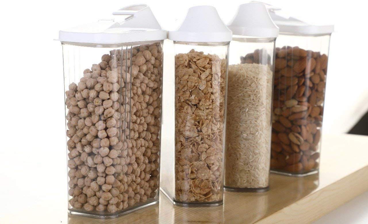 https://www.battlane.com/uploads/product-images/2019/11/08/16/large/battlane-plastic-cereals-rice-pulses-dispenser-jar-set-1100-ml-set-of-12-white-and-clear-Transparent-2.jpg