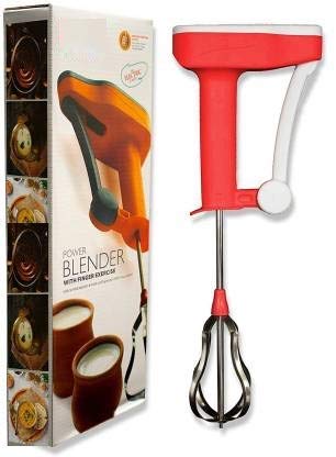 Battlane Power Free Manual Hand Blender for Kitchen Non Electric
