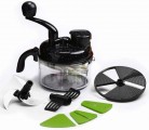 Battlane Turbo Dual Speed Food Processor, Black