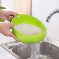 Battlane Rice Pulses Fruits Vegetable Noodles Washing Bowl and Strainer 
