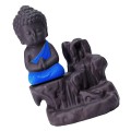 Battlane Meditating Monk Buddha Smoke Backflow Cone 