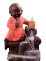 Battlane Karate Style Buddha Smoke Backflow Incense Holder with 10 scented cone