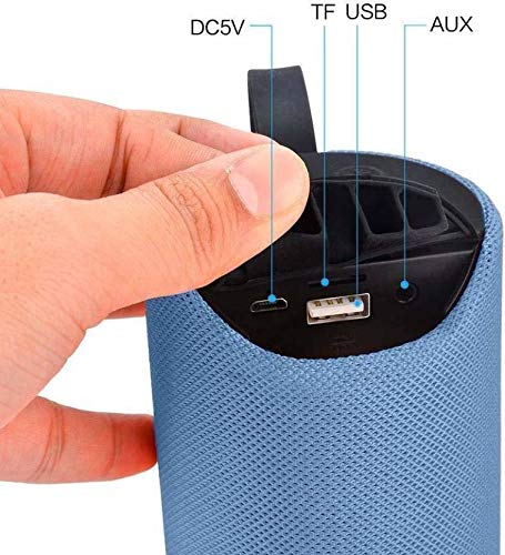 Battlane Splashproof + Waterproof High Bass Sound Wireless Bluetooth Speaker with USB/AUX & SD Card Support Compatible with All Devices