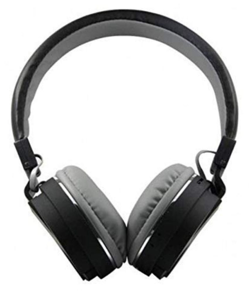 Battlane SH-12 Over Ear Wireless With Mic Headphones