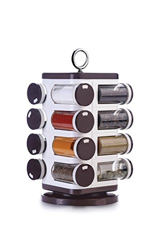 Battlane Revolving Spice Rack set (16 pieces)