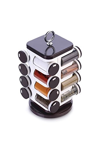 Battlane Revolving Spice Rack set (16 pieces)