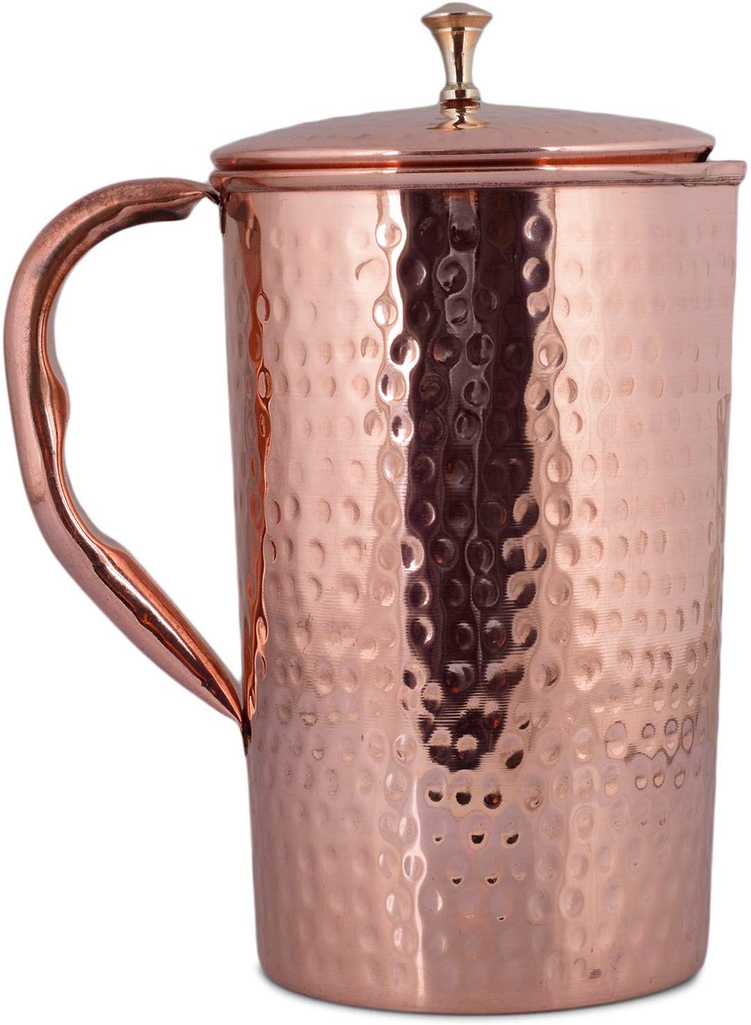 Battlane Hammered  Copper Water Jug Pitcher- 1500 ml