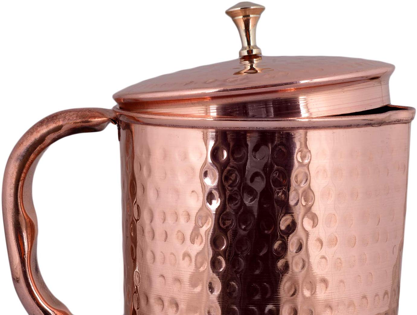 Battlane Hammered  Copper Water Jug Pitcher- 1500 ml