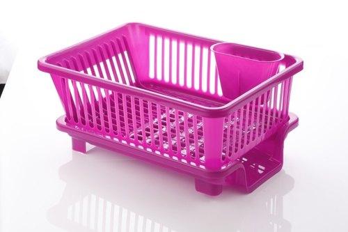 Battlane Kitchen Sink Dish Drainer Drying Rack Washing Holder Basket