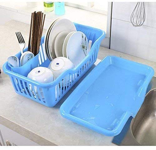 Battlane Kitchen Sink Dish Drainer Drying Rack Washing Holder Basket