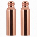Pure Copper Bottle 1 litre (Pack of 2)