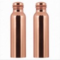 Pure Copper Bottle 1 litre (Pack of 2)