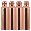 Pure Copper Bottle 1 litre (Pack of 4)